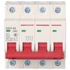 Автоматический выключатель 4P, миниатюрный воздушный выключатель MCB, защита от перегрузки и короткого замыкания, 400 В, для бытового использования, 63 А