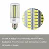 Светодиодная кукурузная лампа E27 AC110V 5730 SMD, от 24 до 165 светодиодов, прожектор для внутреннего освещения