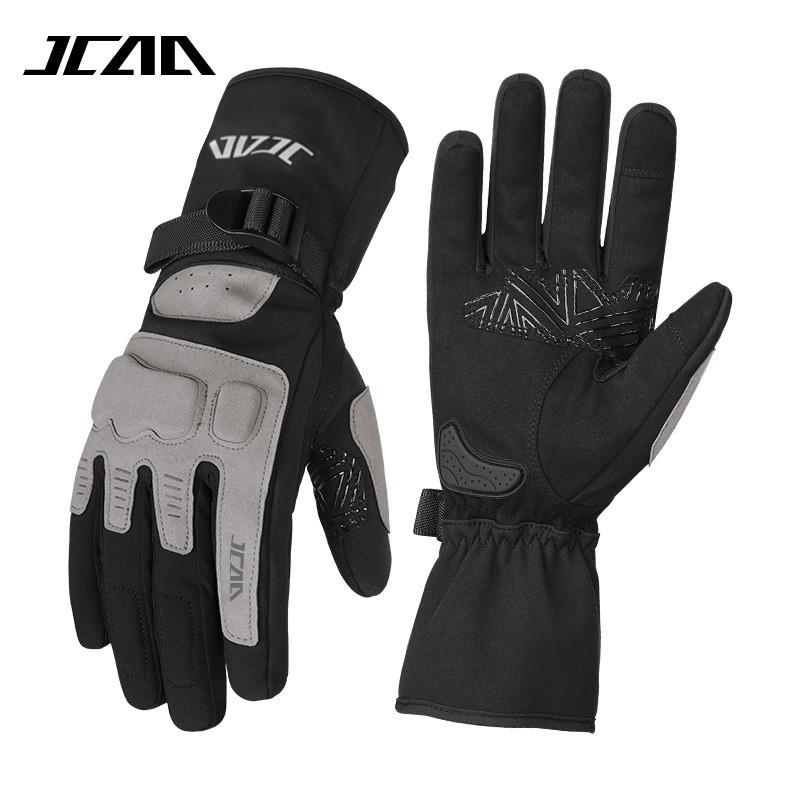 Winter Motorcycle Riding Gloves With Impact Protection Shell Waterproof Warm Thermal Men Women