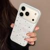 Креативный черный чехол со звездами для iPhone 16, iPhone 17 и iPhone 17 Pro Max