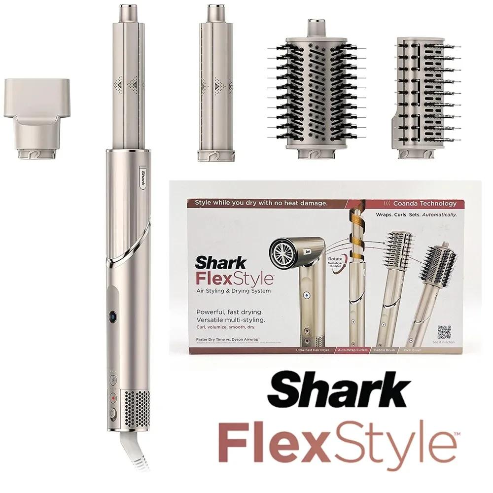 Профессиональный фен Shark FlexStyle с отрицательными ионами и мощный фен Airwrap, щетка для укладки волос и мультистайлер, бигуди, инструменты для укладки