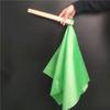 Танцевальные палочки из массива дерева с красной шелковой отделкой для взрослых и выступлений в детском саду