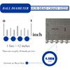 50ft Ball Bead Chain, #10 Stainless Steel Ball Chain, Roller Shade Chain&Vertical Window Blinds, Dog Tag Chain, Bead Chains for Jewelry Making/Crafts