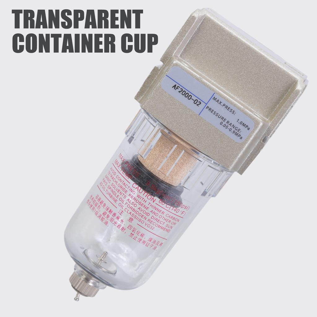 Портативные воздушные линии сепараторы воды влагоуловитель масляный фильтр для воды аксессуары для пневматических систем повседневного использования