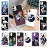 Case for Samsung A04 A14 A23 A34 A54 M23 M33 M52 M53 Realme 10 9 C30S C35 C55 VIVO Y02S Y21 Y51 X80 Pro Transparent Cover WI78 Black Butler