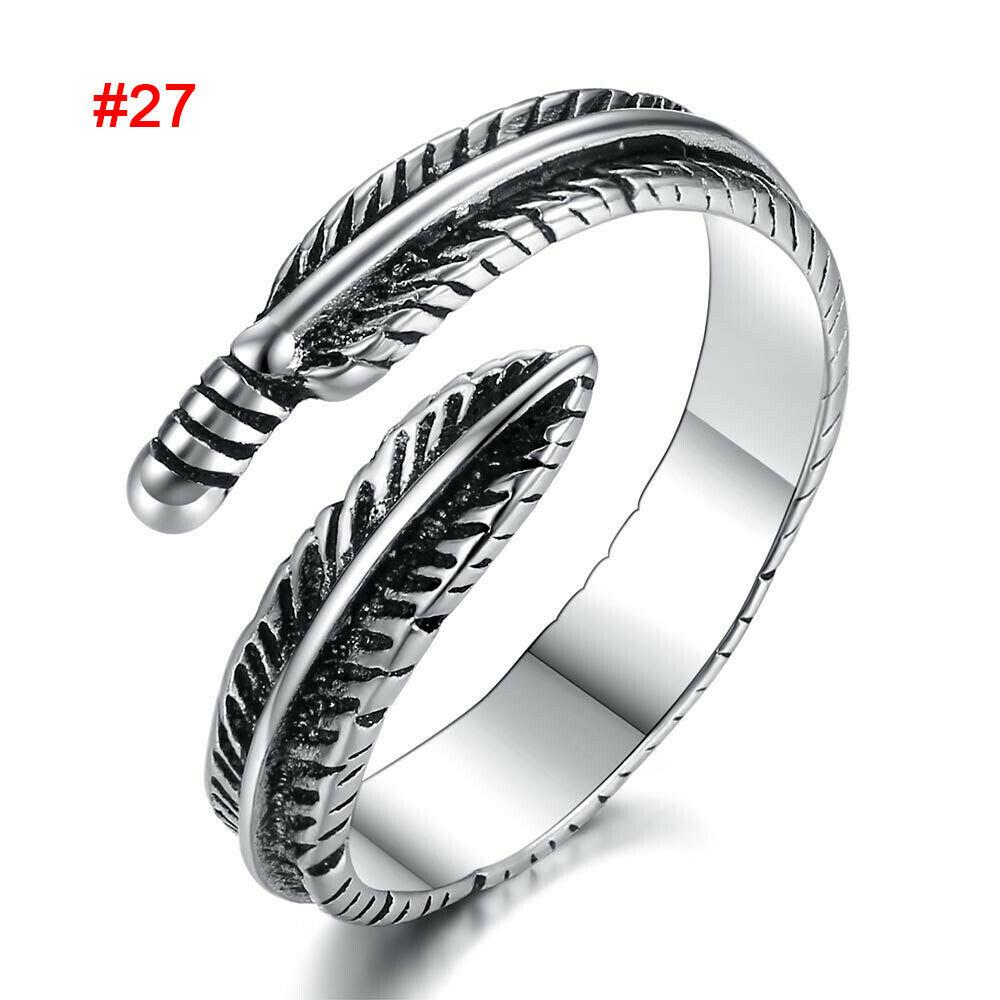 Thumb Rings Ladies Mens Toe Rings Adjustable Open Band Simple Exquisite Womens Ring