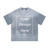 275 г/м² 100% хлопок стираная футболка с индивидуальным рисунком принт мужские футболки персонализированная футболка