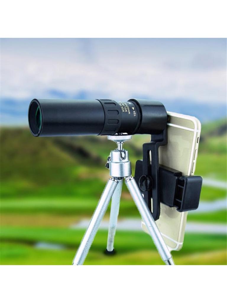 Monocular Telescope with Magnification of 10-300x40 Mm, with Extendable Design, Tripod Clip, Portable, with Night Vision Function