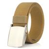 Холщовый ремень, нейлоновый ремень с автоматической пряжкой, быстросохнущий мужской ремень для уличной тактики