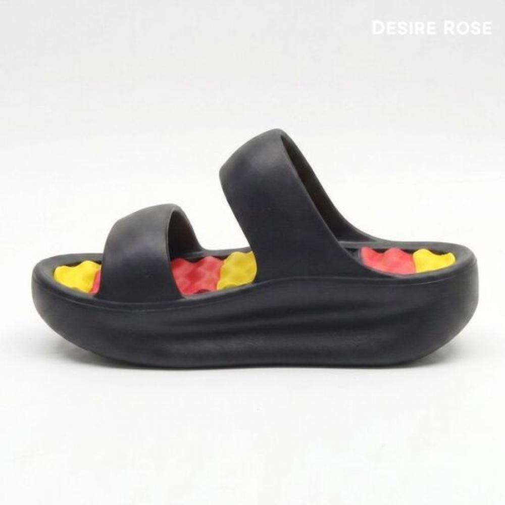 Desire Rose Women Summer Height Increasing Cushioning Slippers