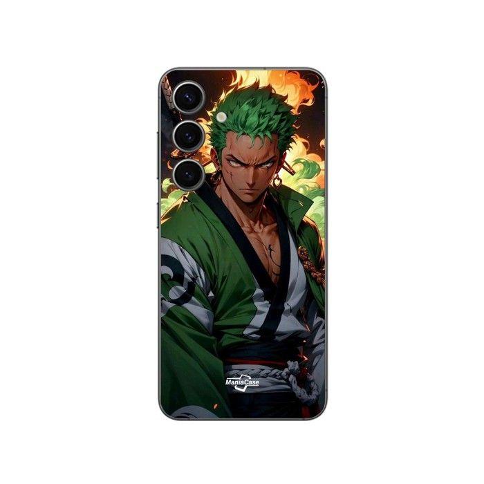 Coque pour Samsung Galaxy S25 One piece Zoro manga anime 3D art