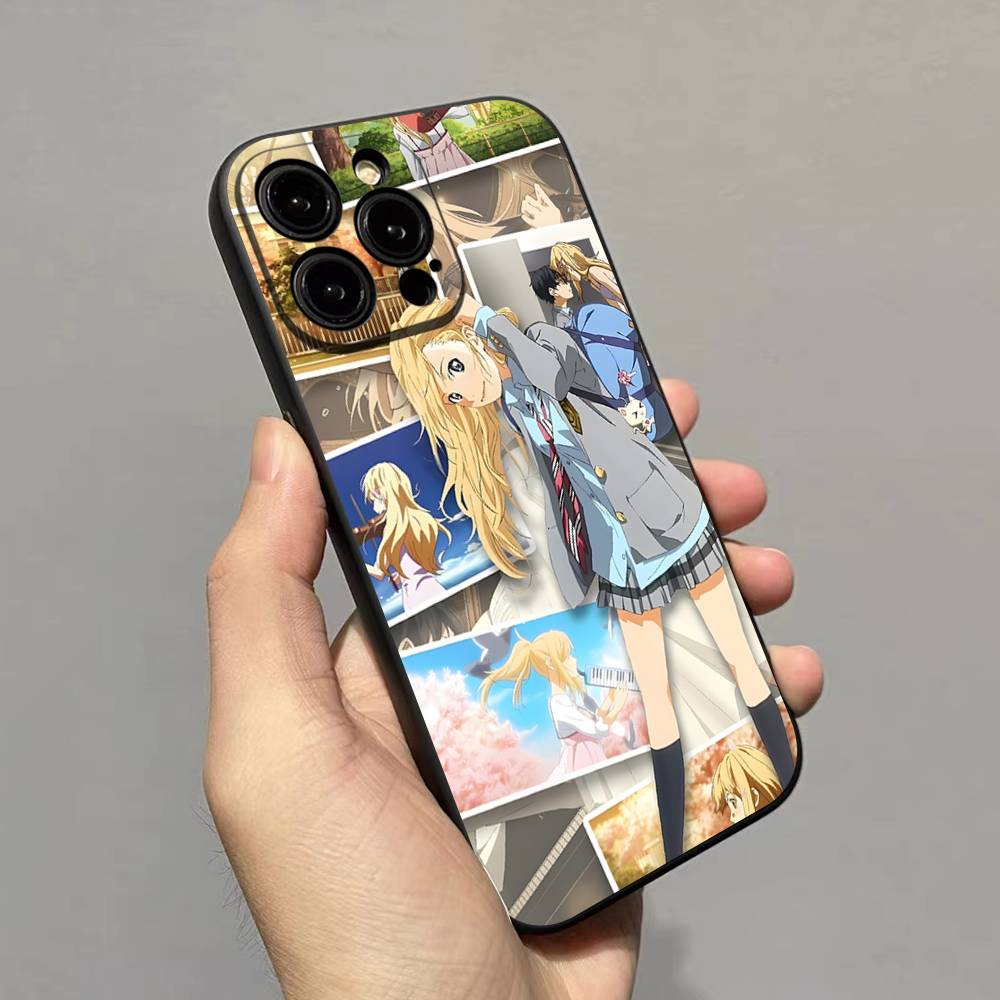 Чехол для телефона «Твоя апрельская ложь» для IPhone 17 16 15 14 11 12 13 Pro Max Plus Mini Мягкая задняя крышка