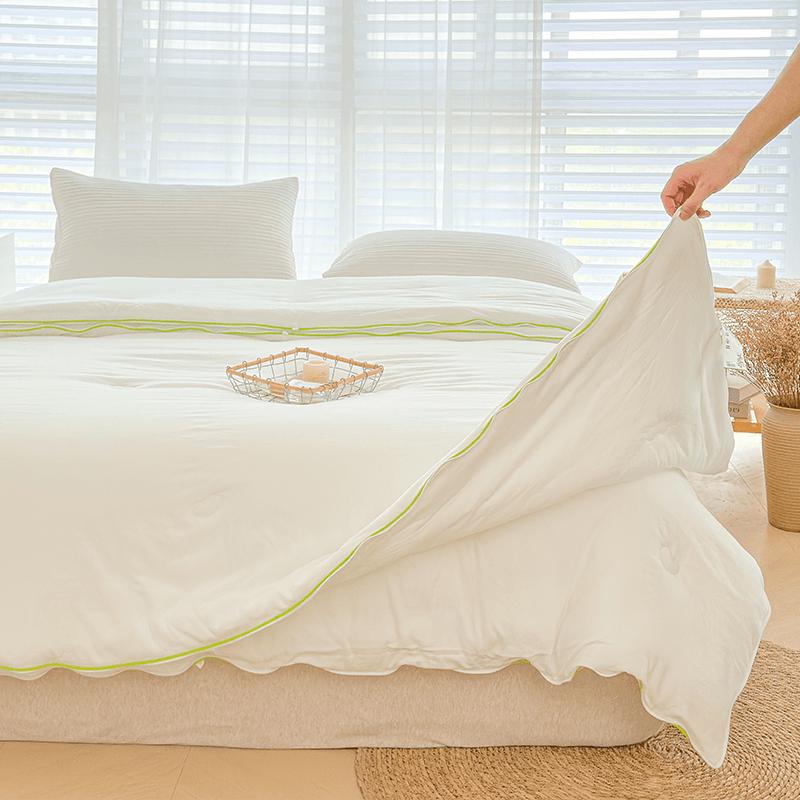 MUJI HOME Клетчатое одеяло из волокна, приятное для кожи