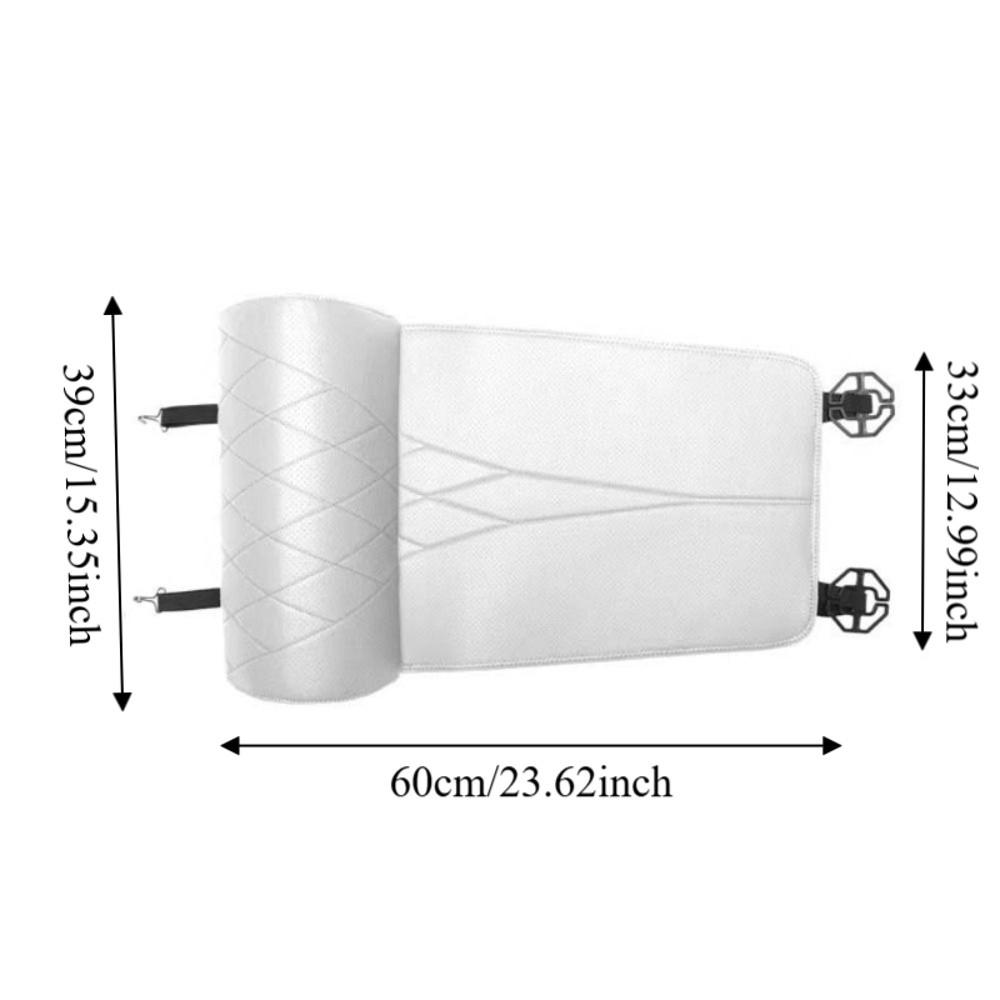 Leg Support Pads Car Seat Leg Support Extension Leather Seat Padding Mat Cover  Automobile