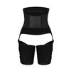 Женский неопреновый триммер для бедер с высокой талией, утягивающий шорты для ног, регулируемый пояс-тренажер для талии