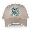 Мужские хлопковые шапки Venti Genshin Impact classic Уникальные бейсболки Роскошная кепка с графикой Anime Game Регулируемая шляпа унисекс в стиле хип-хоп