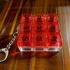 New 9 Keys Mechanical Keyboard Axis Tester Fidget Key Toy Stress Relief Button with Keycap Keychain Toy Gift for Fun And Relief