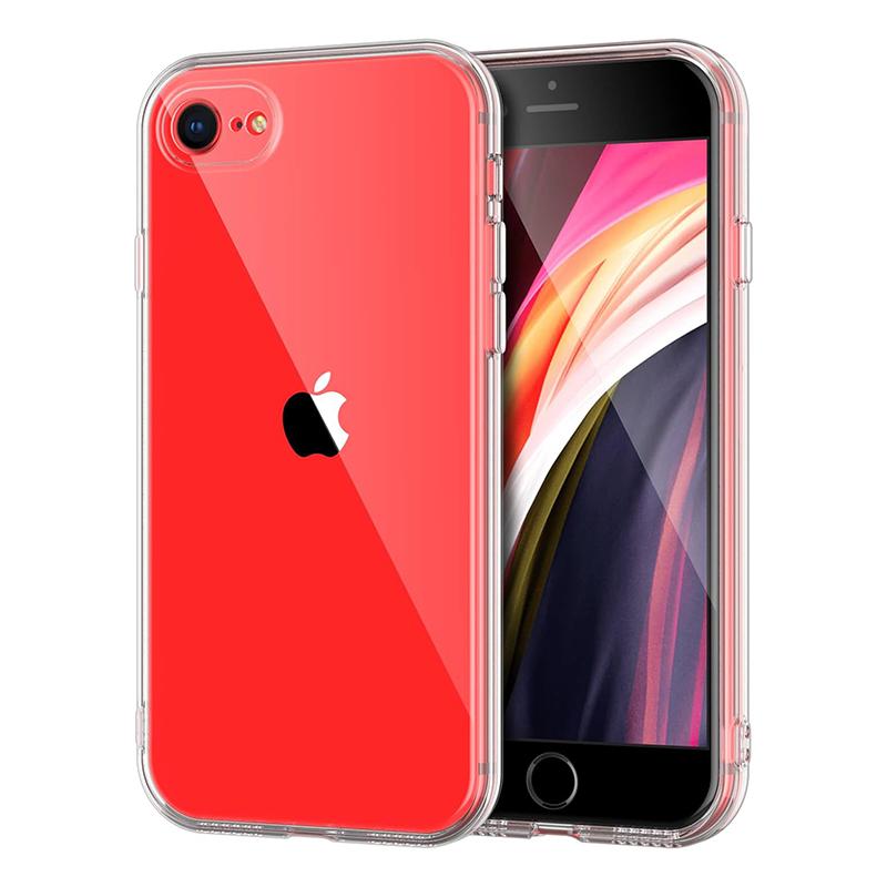 Ультратонкий силиконовый прозрачный чехол для iPhone SE 2022 2020 2016 Прозрачная ТПУ задняя крышка для iPhone 5 5S 6 6S 7 8 SE 2 3 4