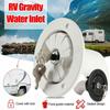 Water Filling Locking Gravity Fresh Water Fill Hatch Caravan Refueling Port Inlet Hatch Filler Cap
