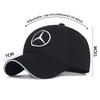 DAR4 Car Duck Tongue Cap For Mercedes benz 3D Hat Car MOTO GP Racing F1 Baseball Cap Hat Adjustable Casual Trucket Hat hip hop W205