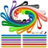 6/12 шт. Случайные цвета Резинки Силиконовые Цветные Эластичные Резинки Многоразовые Растягивающиеся Обвязочные Резинки