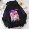 Hoodies Sweatshirts Girls Cute Girl Hooded Comfortable Sportswear Warm Cartoon Print Children's Fashionable Casual Top Casual Clothing