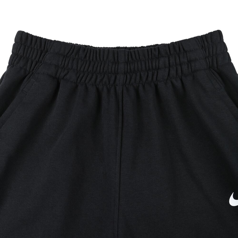 Nike Эластичные повседневные трикотажные спортивные брюки с манжетами и логотипом, детские штаны черного цвета HF6294-010