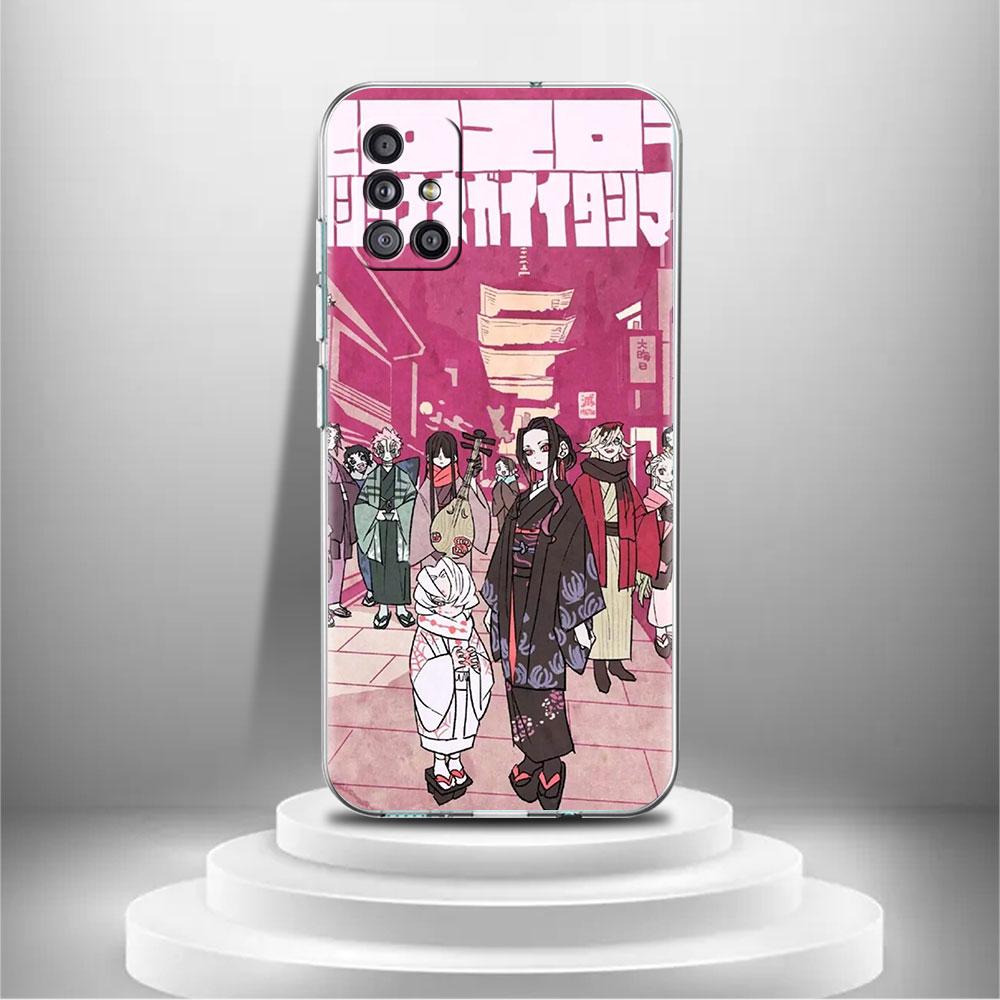 Чехол Demon Slayer Zenitsu Kaigaku для Samsung Galaxy A52 A32 A12 A71 A21s A22 A51 A50 A23 A31 A50 A41 A72, мягкий чехол для телефона
