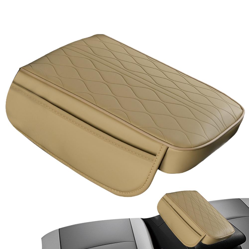 Подлокотник автомобиля Подушка водонепроницаемая кожаная центральная консоль подлокотник карманы для хранения 2 в 1 автомобильный подлокотник сидение ящик протектор мягкий