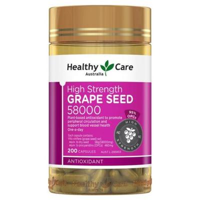 Healthy Care Виноградная косточка 58 000 мг 200 капсул
