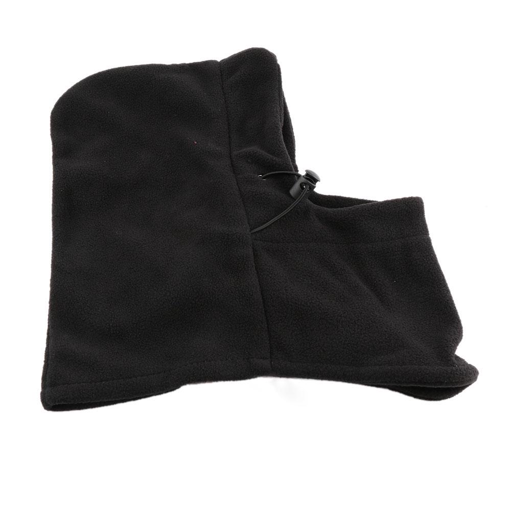 6-in-1 Outdoor Black Hood Face Protect Mask Balaclava Ski Thermal Hat Windproof