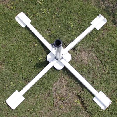 Подставка для пляжного зонта, прочная металлическая основа для зонта от солнца, устойчивая к погодным условиям, складная