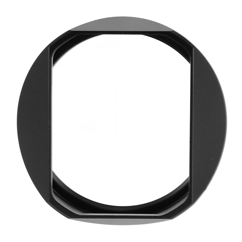 Aluminum Alloy Square Lens Hood Shade for X100VI X100V Camera with Lens Cap Accessory External Filte