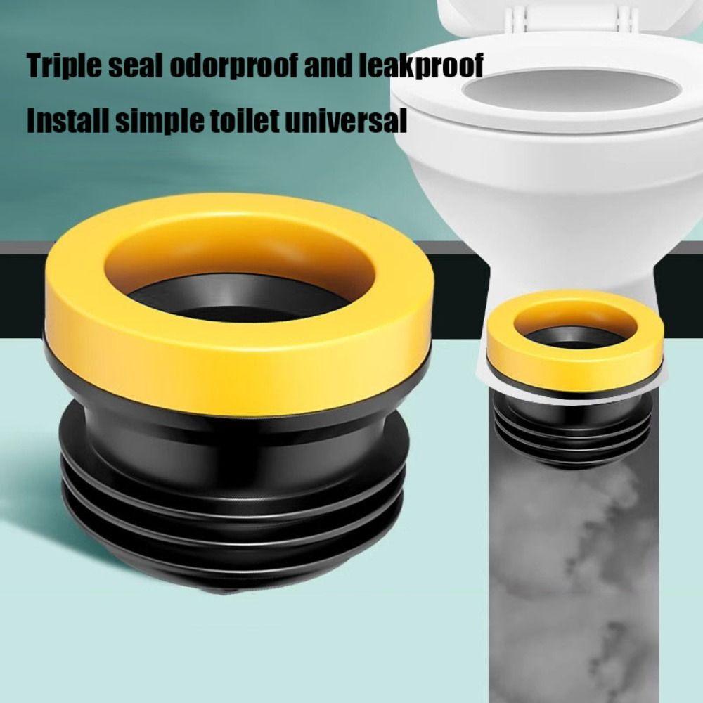 Сильная эластичность Уплотнительное кольцо для унитаза Силикагель Основание унитаза Герметичное кольцо для отеля