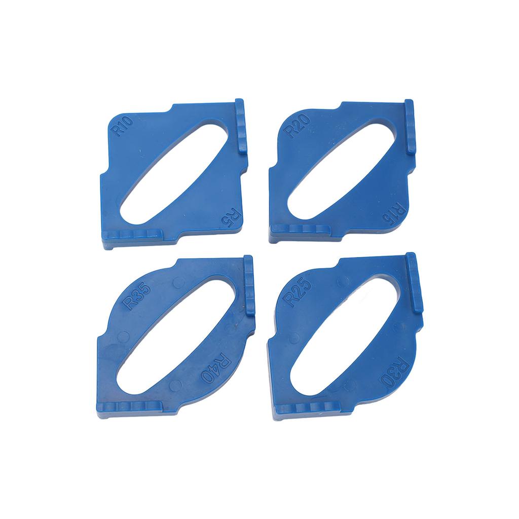 4 шт. Шаблон для фрезера для скругления углов R5 R10 R15 R20 R25 R30 R35 R40
