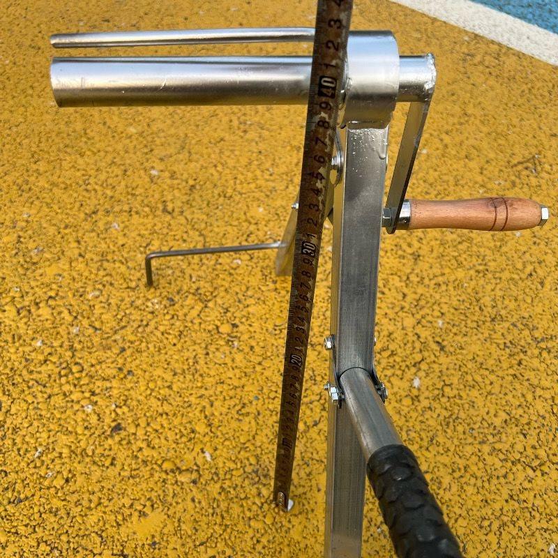 Портативная катушка для шланга Ручная намотчик пожарного водопроводного шланга Складная стойка для намотки Сельскохозяйственный ирригационный артефакт