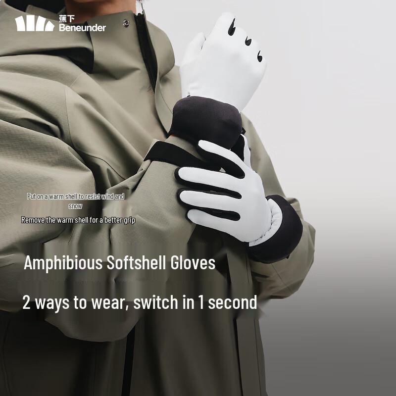 Перчатки зимние теплые полнопалые Beneath the Banana LS000