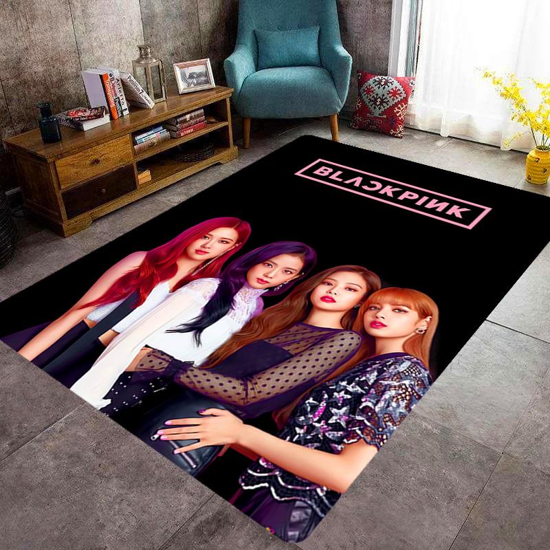 Blackpink: Global Icons Music Style carpet Doormat Suitable for all seasons Doormat Fashion Room
