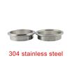 Broyear NEW 2" 2.5" 3" 3.5"  51mm 57mm 63mm 76mm Self Aligning Male/Female V-Band Vband Clamp CNC Stainless Steel Flange Kit