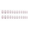 Gentle pink sparkle diamond fine flash gradual change simple girl ins wind removable wearable armor 24 pieces