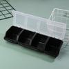 Plastic Sorting Box Multi-Compartment Organizer Box Tool Part Container Bin with Lid Display Storage Case Enduring