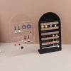 Fashion Clear Acrylic Multi-Hole Jewelry Display Holders Portable Ear Holder Earring Show Stand