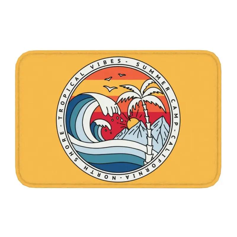 Mr Zogs Surfing Sex Wax Front Door Floor Entrance Mats Indoor Kitchen Bathroom Doormat Bedroom Carpet Rug