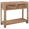 VidaXL Console Table 82x33x73 Cm Solid Acacia Wood