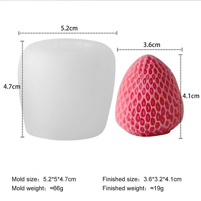 DIY Fruits Series Mango Lemon Chocolate Candy Baking Molds Handmade Fruit Strawberry Orange Blueberry Form Silicone Mold