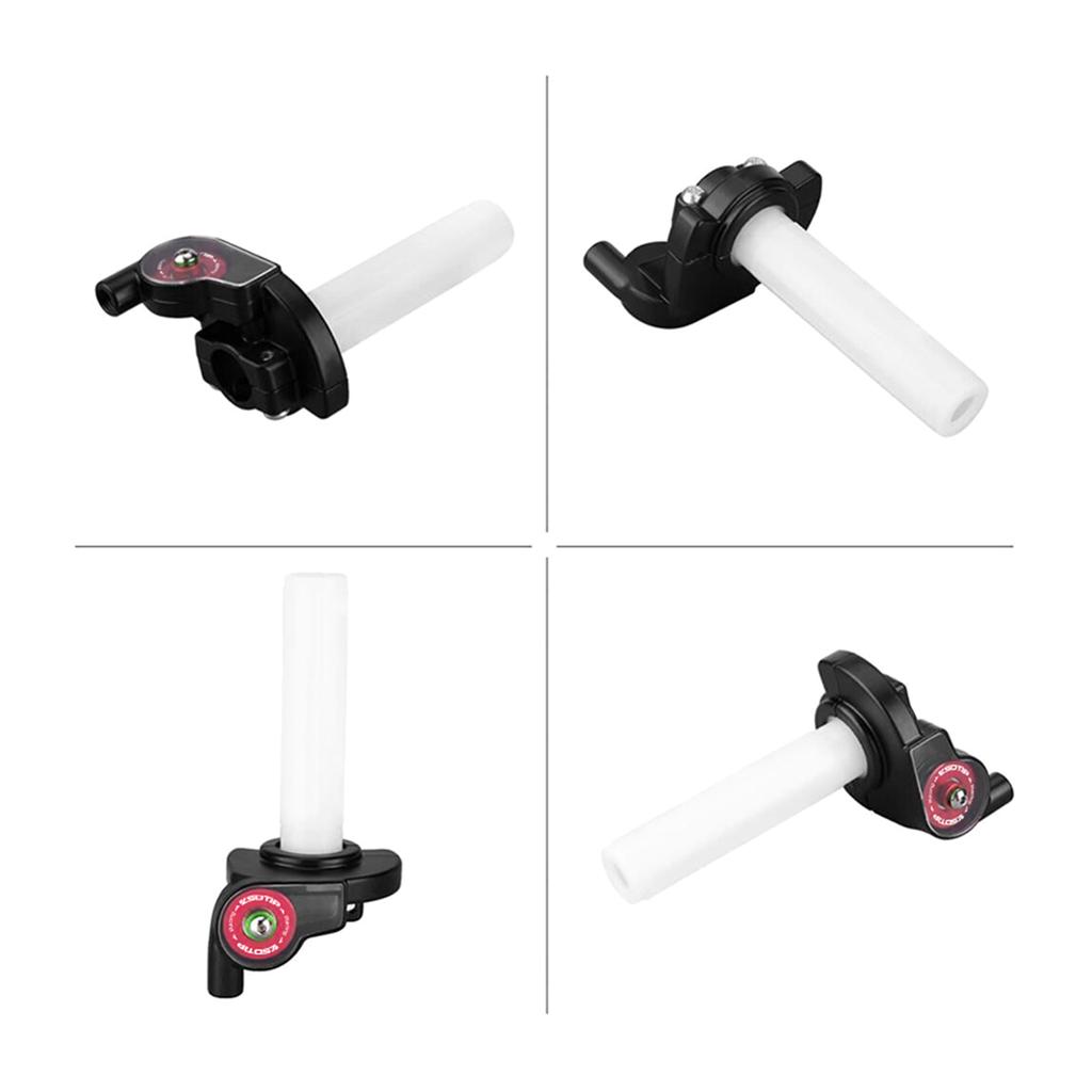 Алюминиевая ручка дроссельной заслонки, поворотная ручка с видимым уровнем масла, улучшает контроль и стиль, простая установка, долговечность