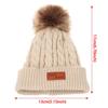 Fashion Cute Winter Warm Toddler Beanie Baby Cap Knitted Hat Hemming Hat