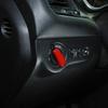 Для 2011- Dodge Charger ABS Красная Накладка на Кнопку Переключателя Фары Салона