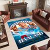 Haaland 289 Customized Name Floor Rug Office Rug Suitable for Study room Playrooms Foyer Living Rooms Antislip Carpet Anime Office Decor