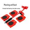 Spring Cleaning Heavy Furniture Mover Set: 5-Piece Household Moving Aid